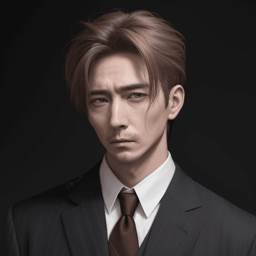AI generated: a man look sober,6v--ar.