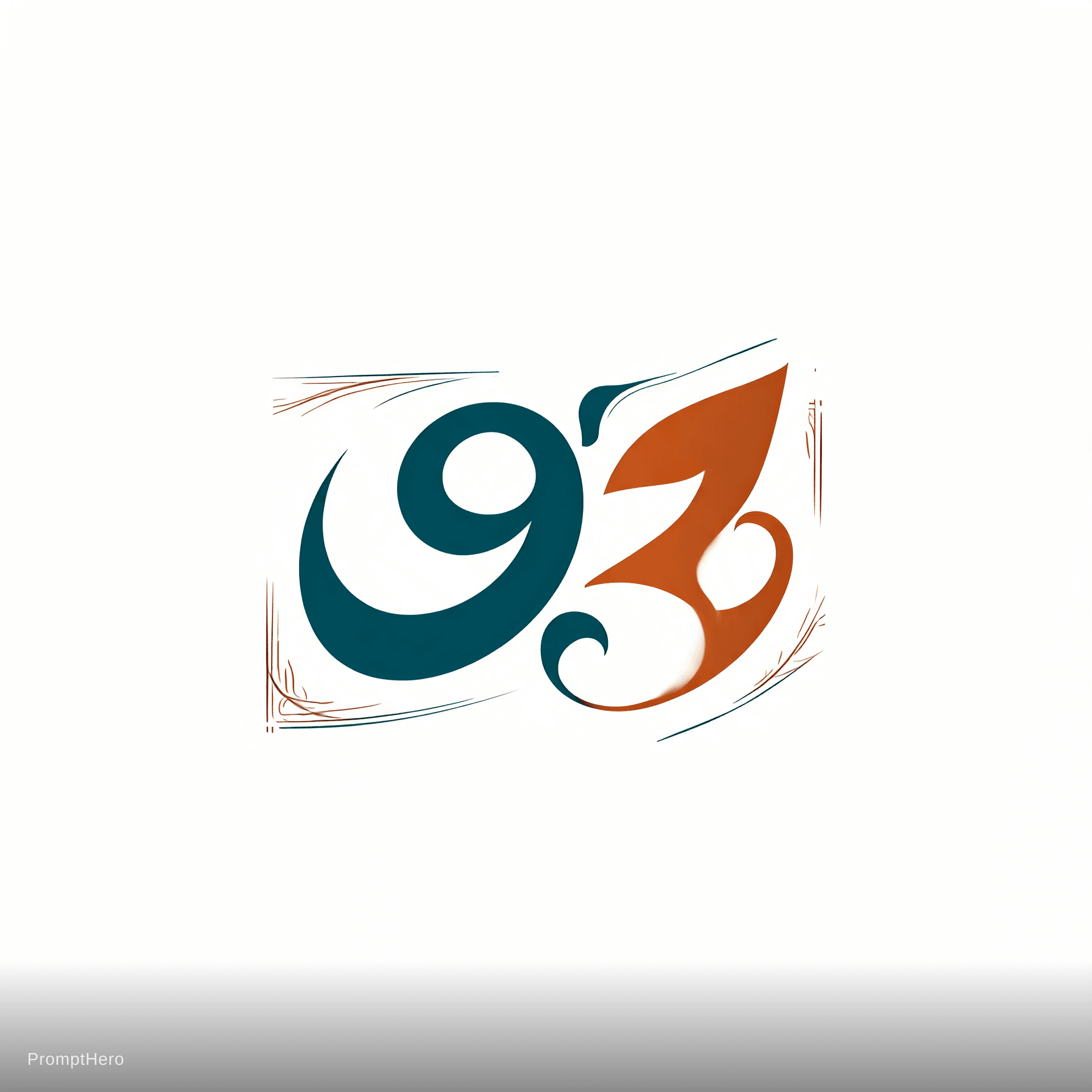 AI generated: 31 THREE ONE make a minimalistic yet premium logo with bangla caligraphy and bangladesi traditional ...