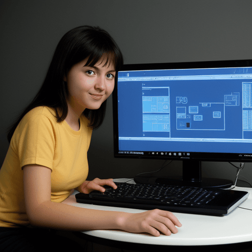 AI generated: tecnology programmer