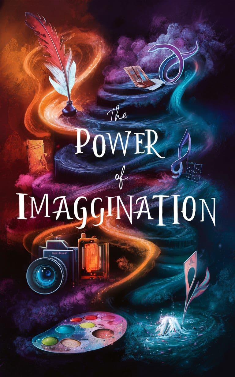 AI generated: Design a poster for a movie called "The Power of Imagination", exploring the power of imagination an...