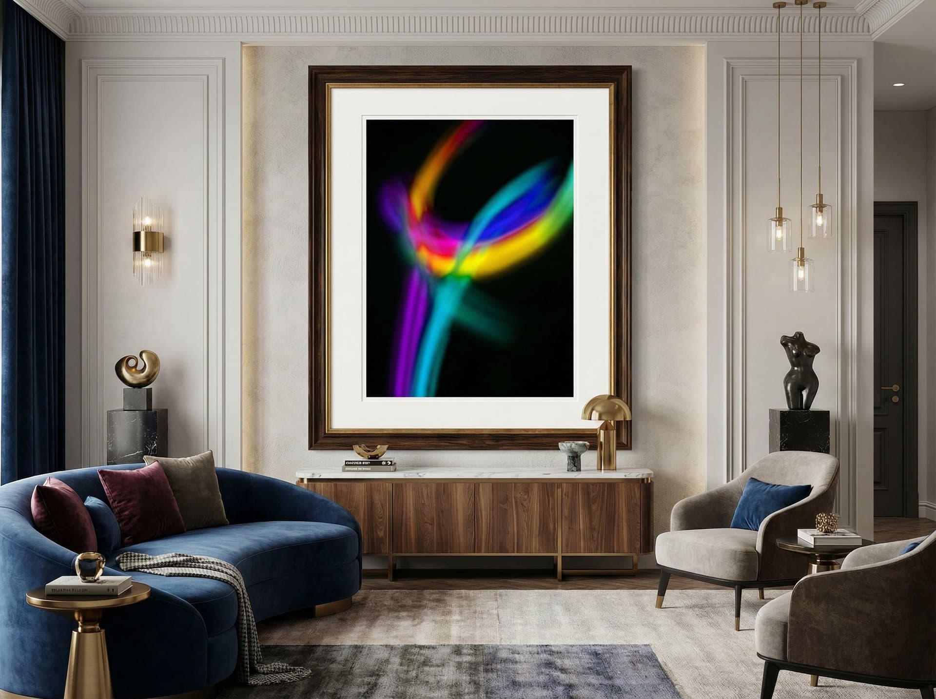 AI generated: 

Put this work of art as a 24x18inch fine art photographic print (could be matted in a frame to app...