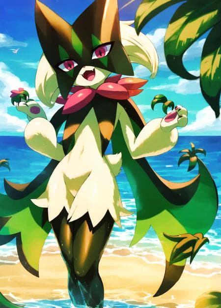 Meowscarada | Pokémon (illustrious & Pony)