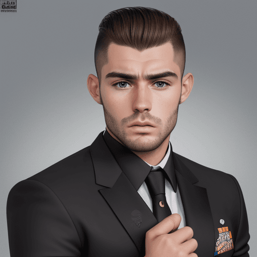 AI generated: jose martin garrido quintero, gigachad, epic