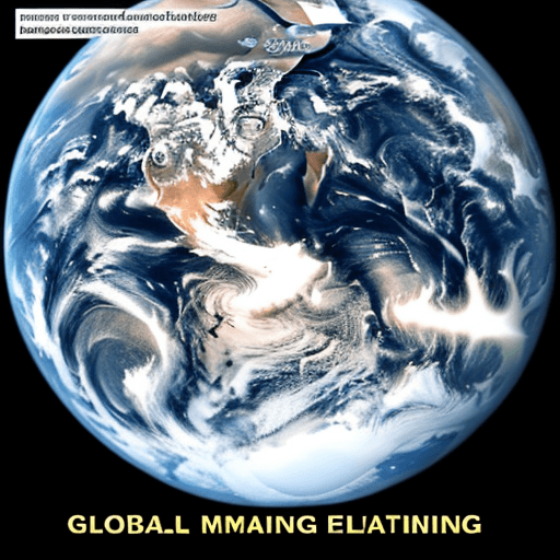 AI generated: global warming,Collapse,evacuation