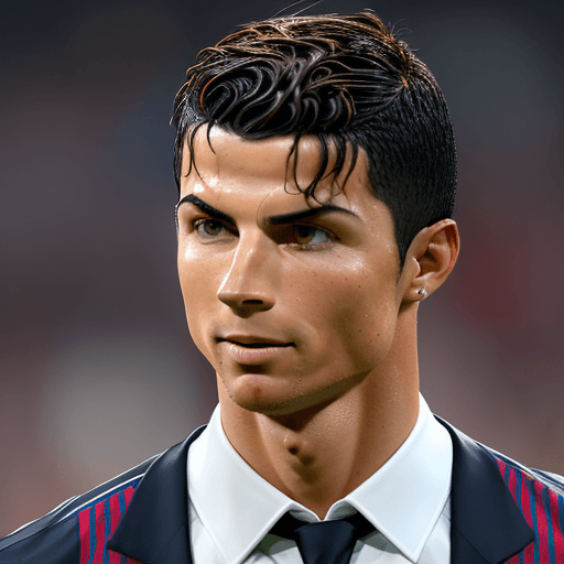 AI generated: 
To transform a description of Cristiano Ronaldo into one of Lionel Messi,