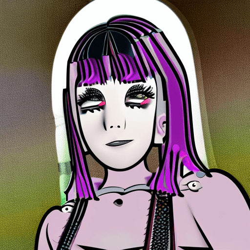AI generated: POV, girl gets anal fucked on the backseat of a car, alternative, emo, piercings, tattoos, (looking ...