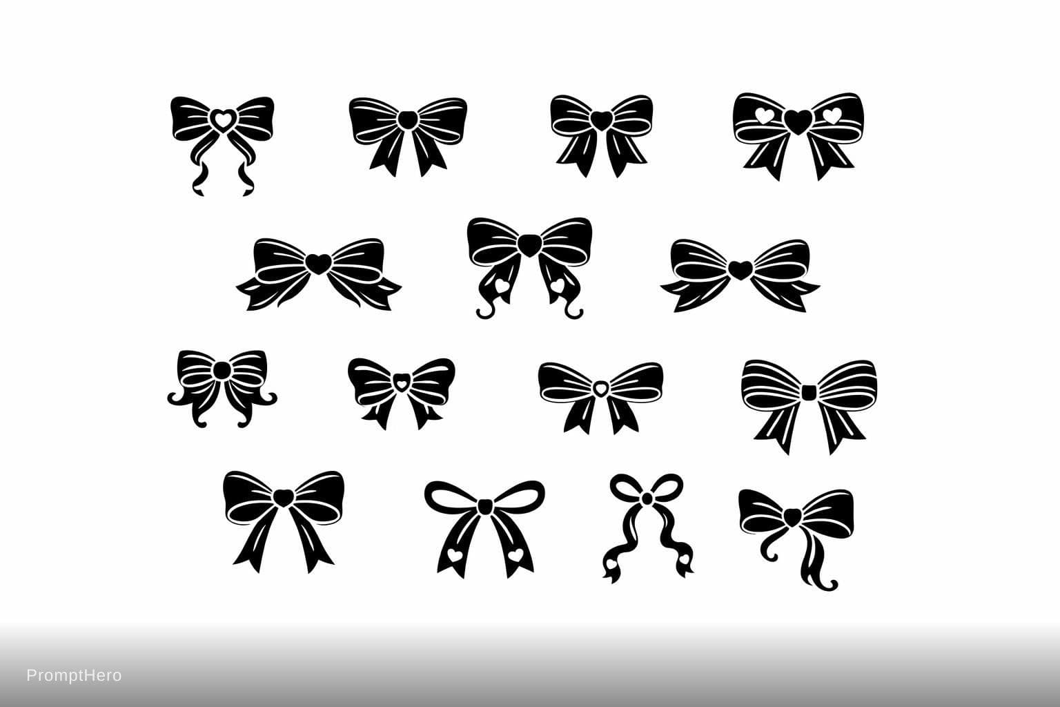 AI generated: "Create a professional bold black and white vector SVG clipart sheet featuring exactly 10 unique ult...