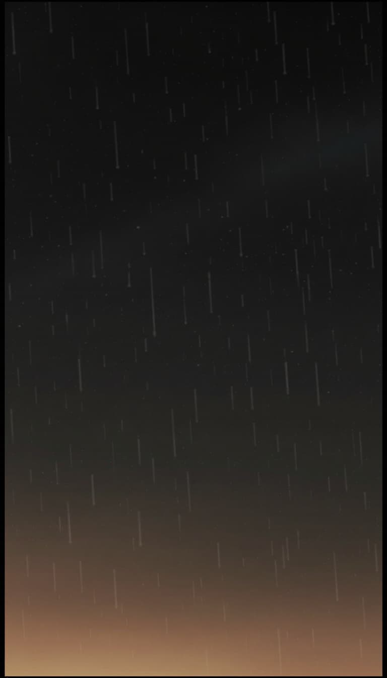 AI generated: Scene 1 – Black screen, rain sounds

Heavy breathing from the man

A faint whinny in the distance

