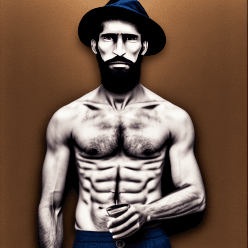 AI generated: self made man