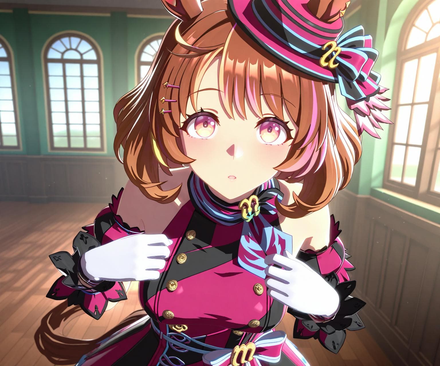 North Flight (Umamusume) in game style 3D ILL-v2