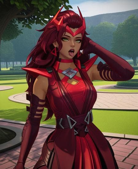 Scarlet Witch | Wanda Maximoff | Marvel Rivals (illustrious)
