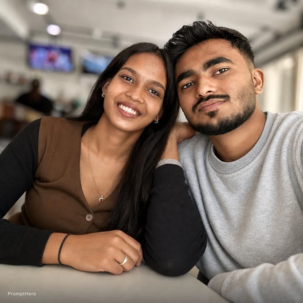 AI generated: couple photo