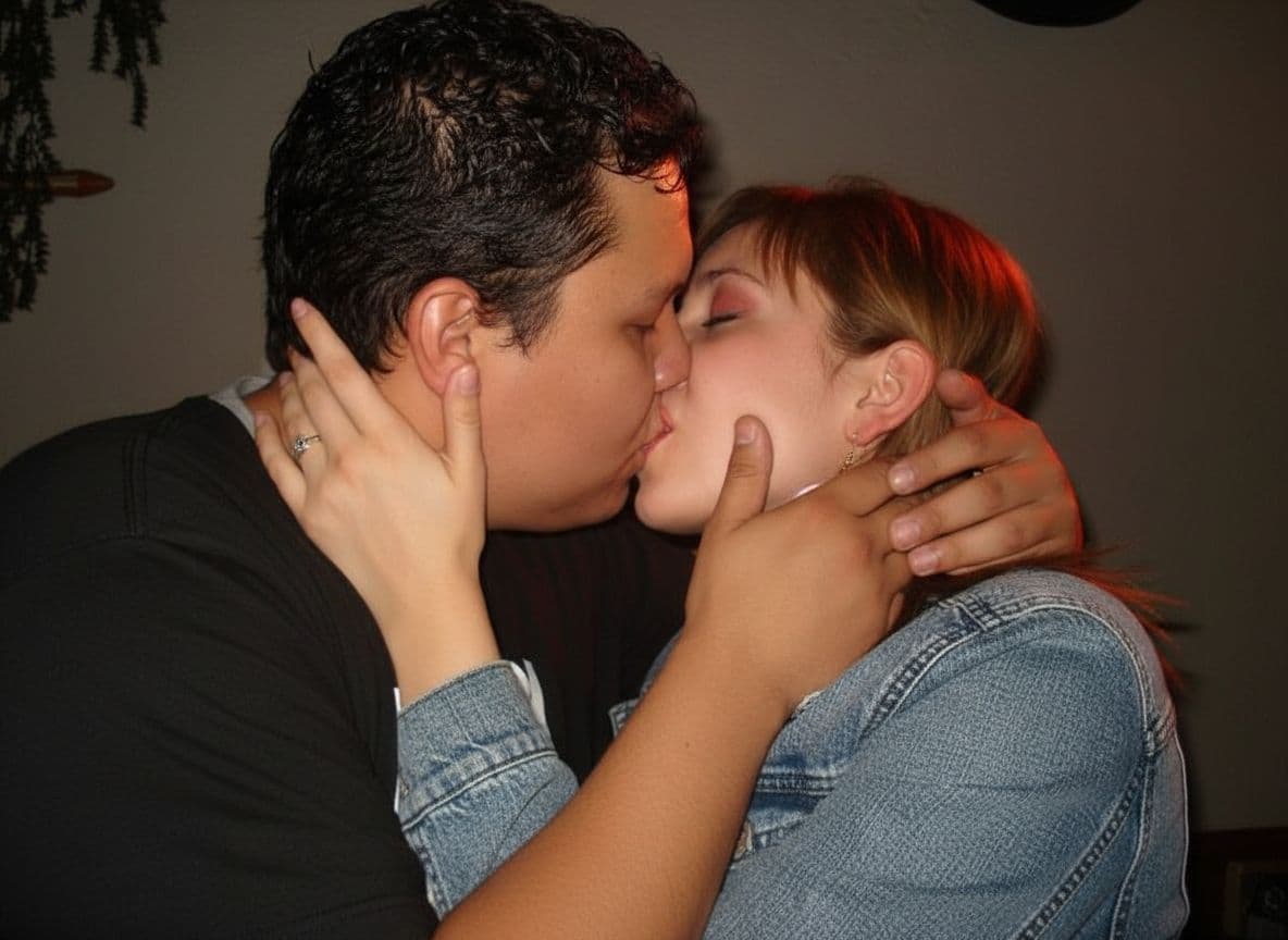 AI generated: This is a couple who love each other deeply and especially want to express their love for each other...