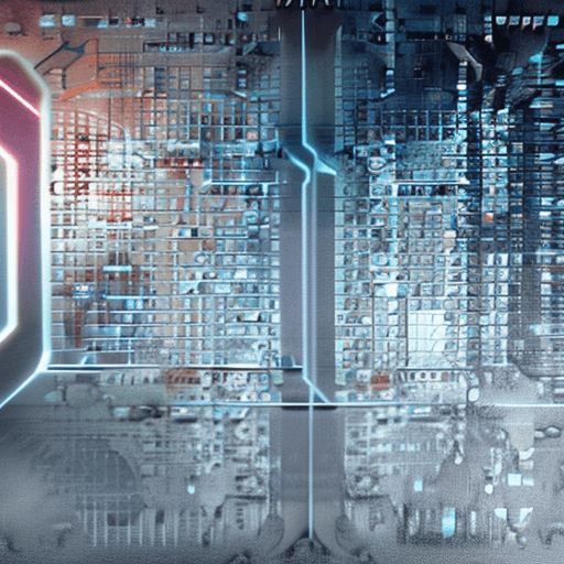 AI generated: Hyper realistic enigma background apocalyptic computer cyberpunk
