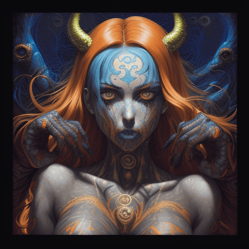 AI generated: (Text:"UNCUT"text)++++++++, Comic Book Vibrancy, Forced Perspectives, Streetart, (Pre-Raphaelite Bea...