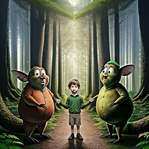 AI generated: 6-year-old Oliver discovers a group of friendly forest creatures who become his secret assistants.
T...