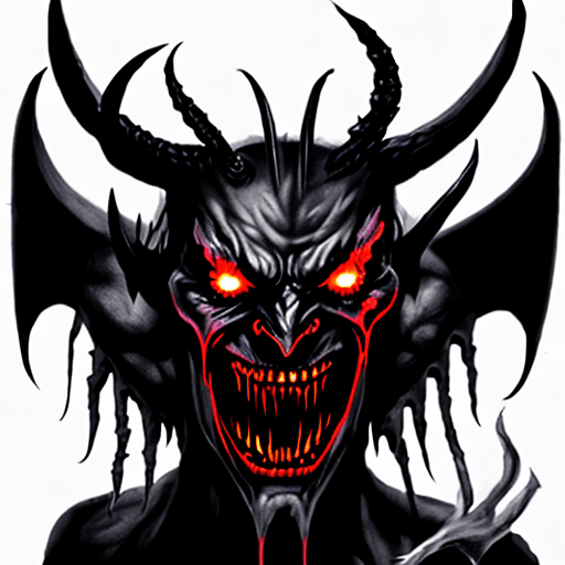 AI generated: Demon