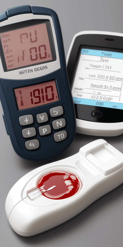 AI generated: Test blood sugar