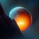 AI generated: (masterpiece award winning , best quality:1.2) , style of George Pfau , photograph of a space alien ...