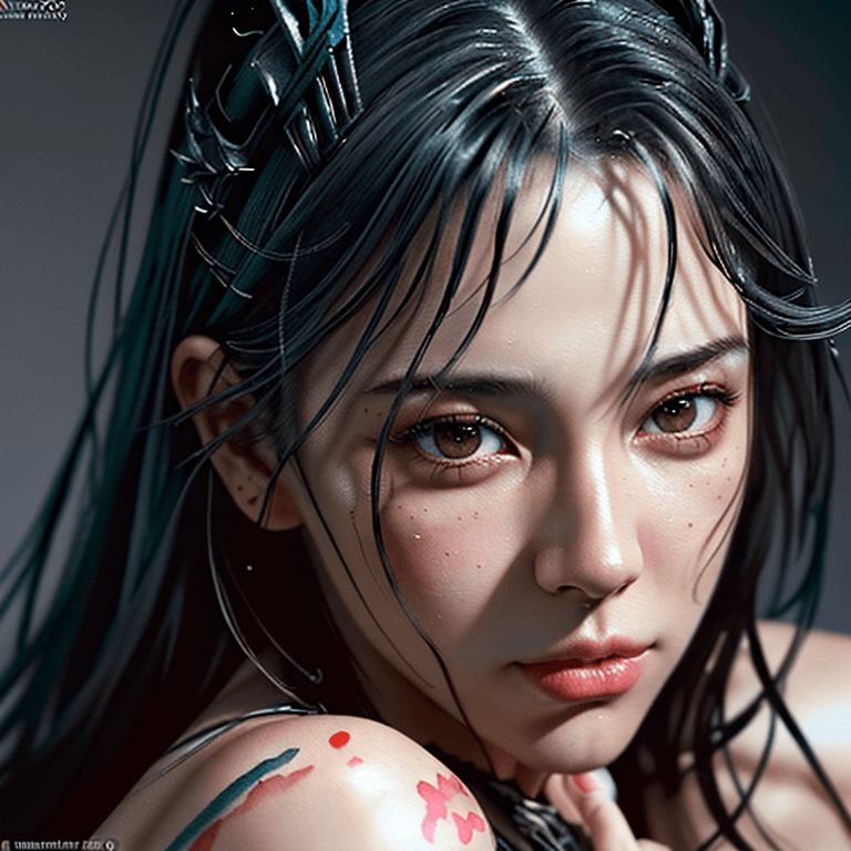 AI generated: Ramo  sin novia en primer plano, Watercolor, trending on artstation, sharp focus, studio photo, intr...