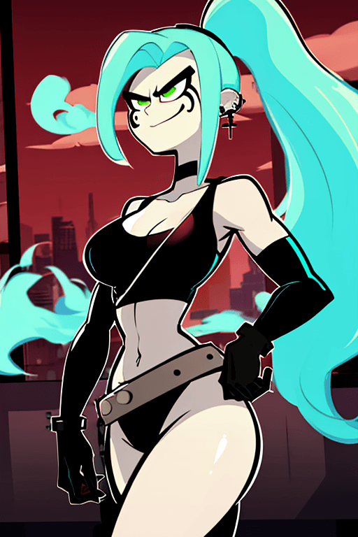 Ember McLain: Fanning the Flames (Danny Phantom)  [Illustrious & Pony]