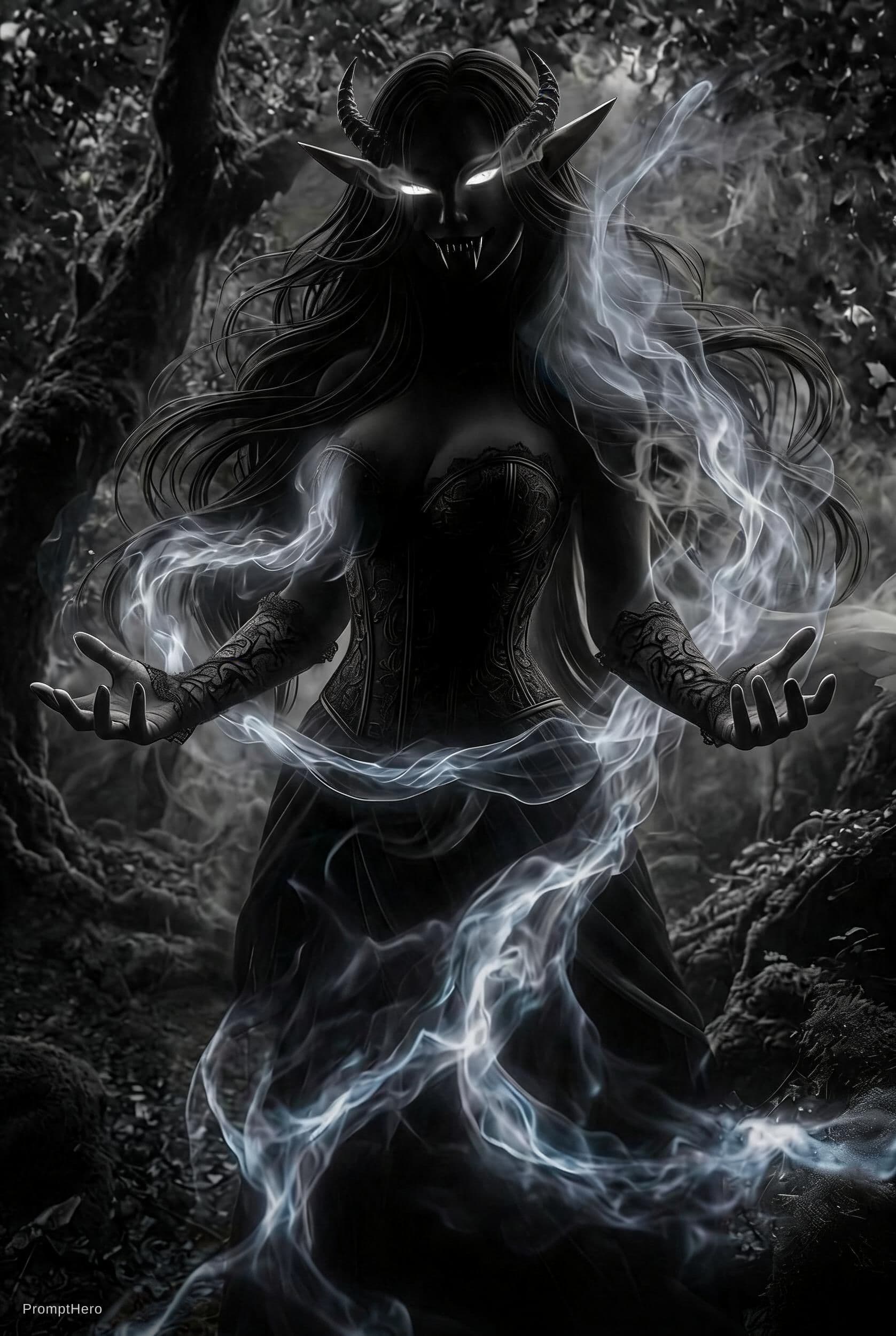 AI generated: demon mommy <lora:add_detail:1>