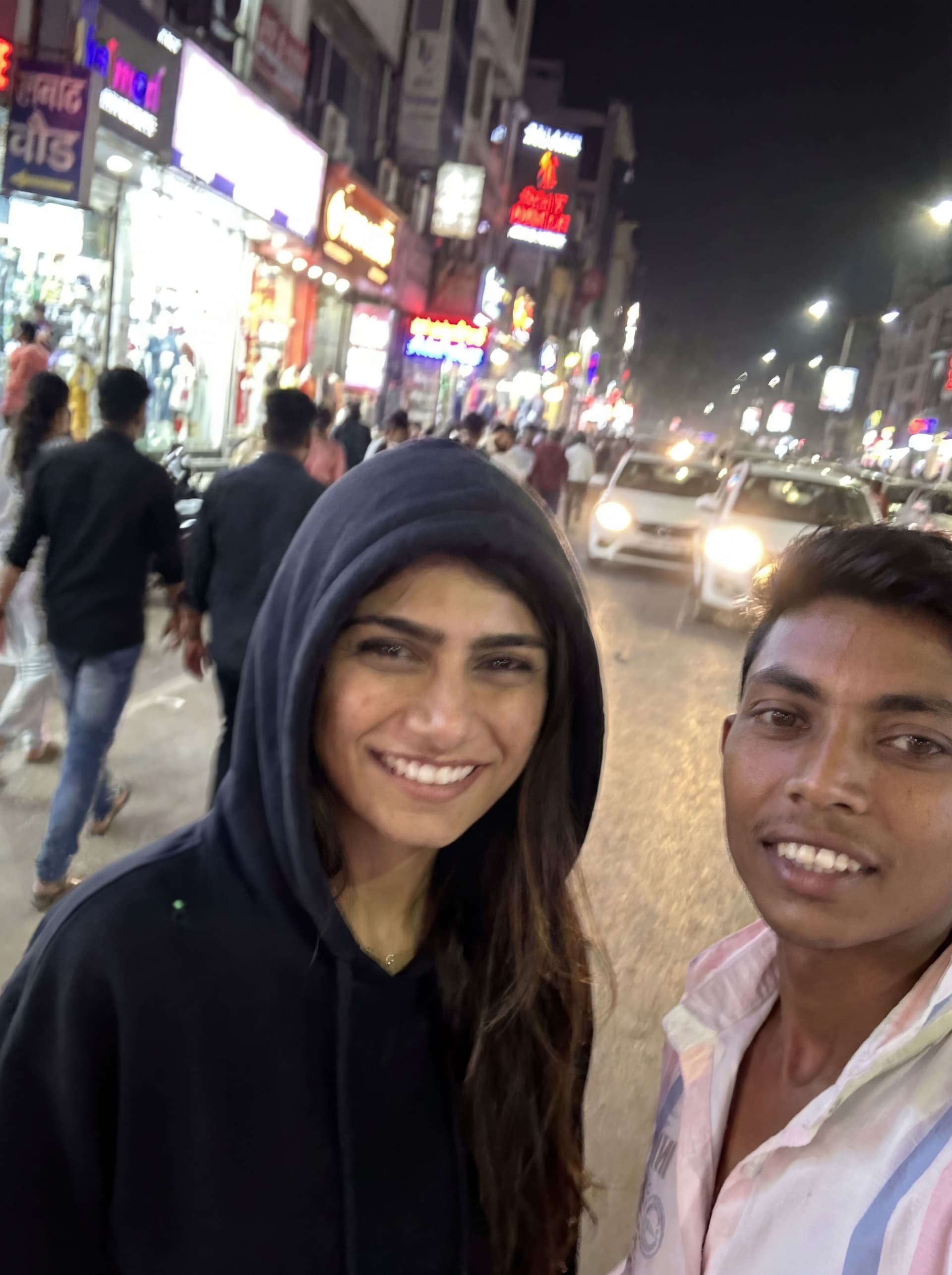 AI generated: Take an extremely ordinary and unremarkable iPhone selfie, with no clear subject or sense of composi...