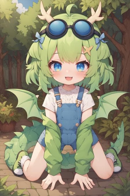 Dragon Girl (VTuber) - Comission LoRA PonyXL