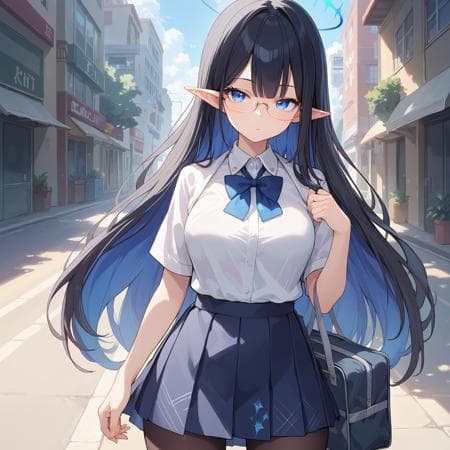 Rin Nanagami - Blue Archive [Pony] - Image 4