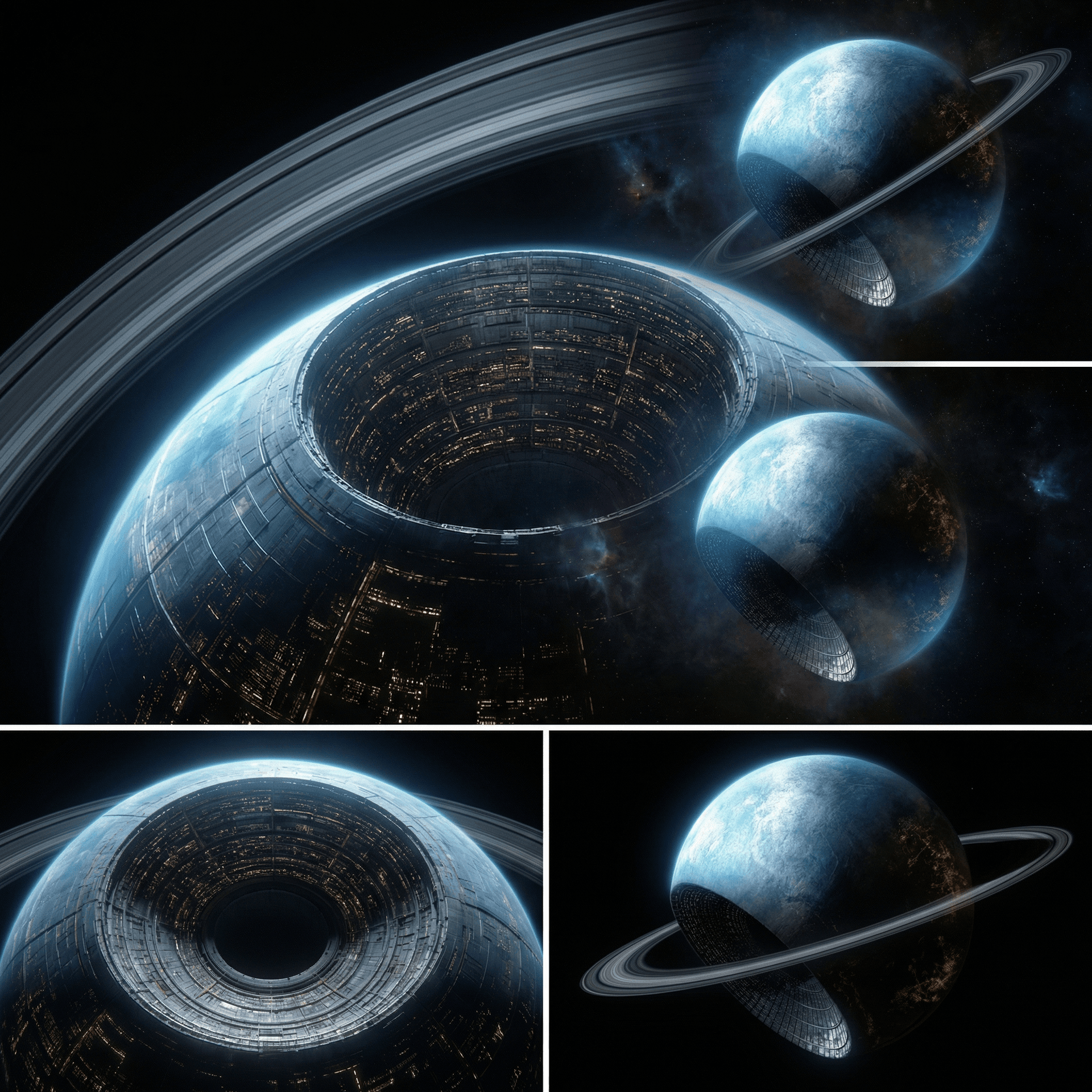 AI generated: Blend and tune the reference images and create other angles of view of Planet Artta

 Real-time rend...