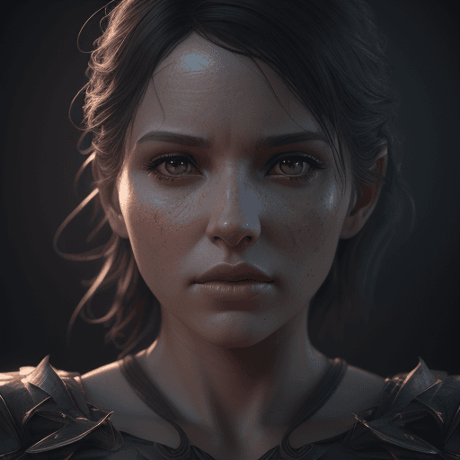 AI generated: woman,botanical,3drender, cinema4d, 4k, dramatic lighting, epic composition,hyperrealistic, octane r...