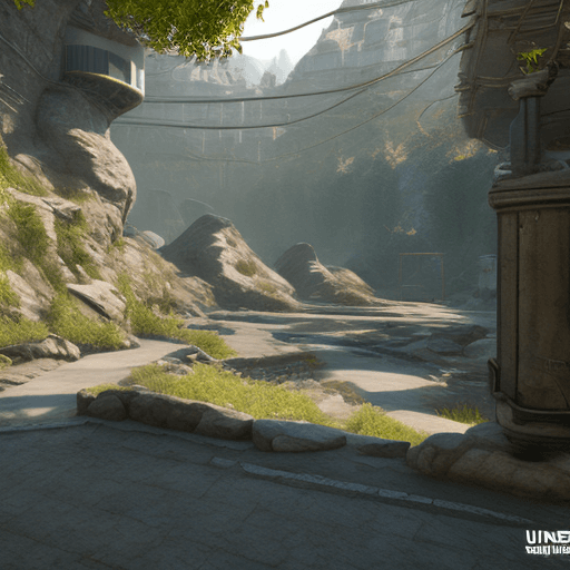 AI generated: Kremenets in 2033 8k UHD unreal engine 5 hyper realistic