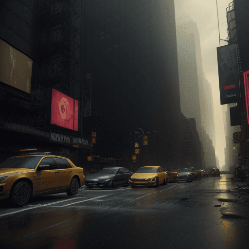 AI generated: Dystopian New York, gritty, octane render, ultra-realistic, cinematic --ar 68:128 --s 750 --v 5.2
ye...