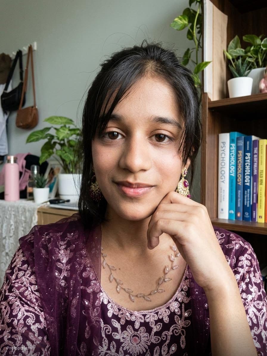 AI generated: profile picture woman with BPD
