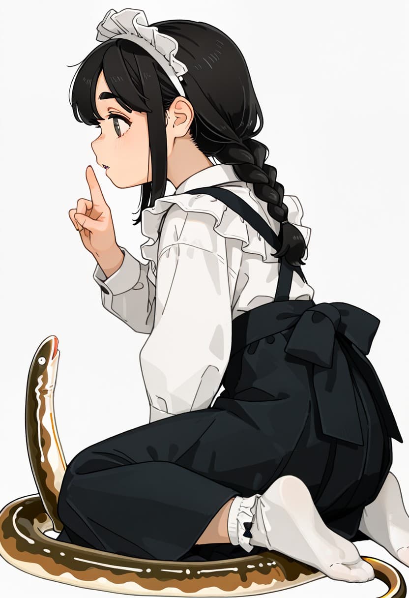 Black Haired Girl (by akai sashimi) PDIL