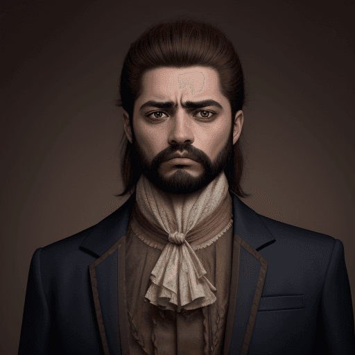 AI generated: amongus con cara de hombre