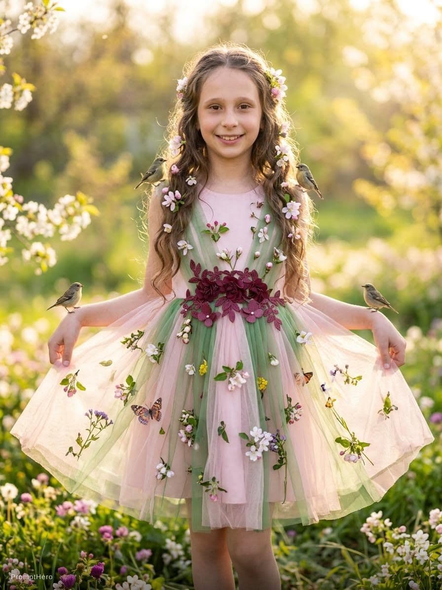 AI generated: The personification of springtime <lora:add_detail:1>