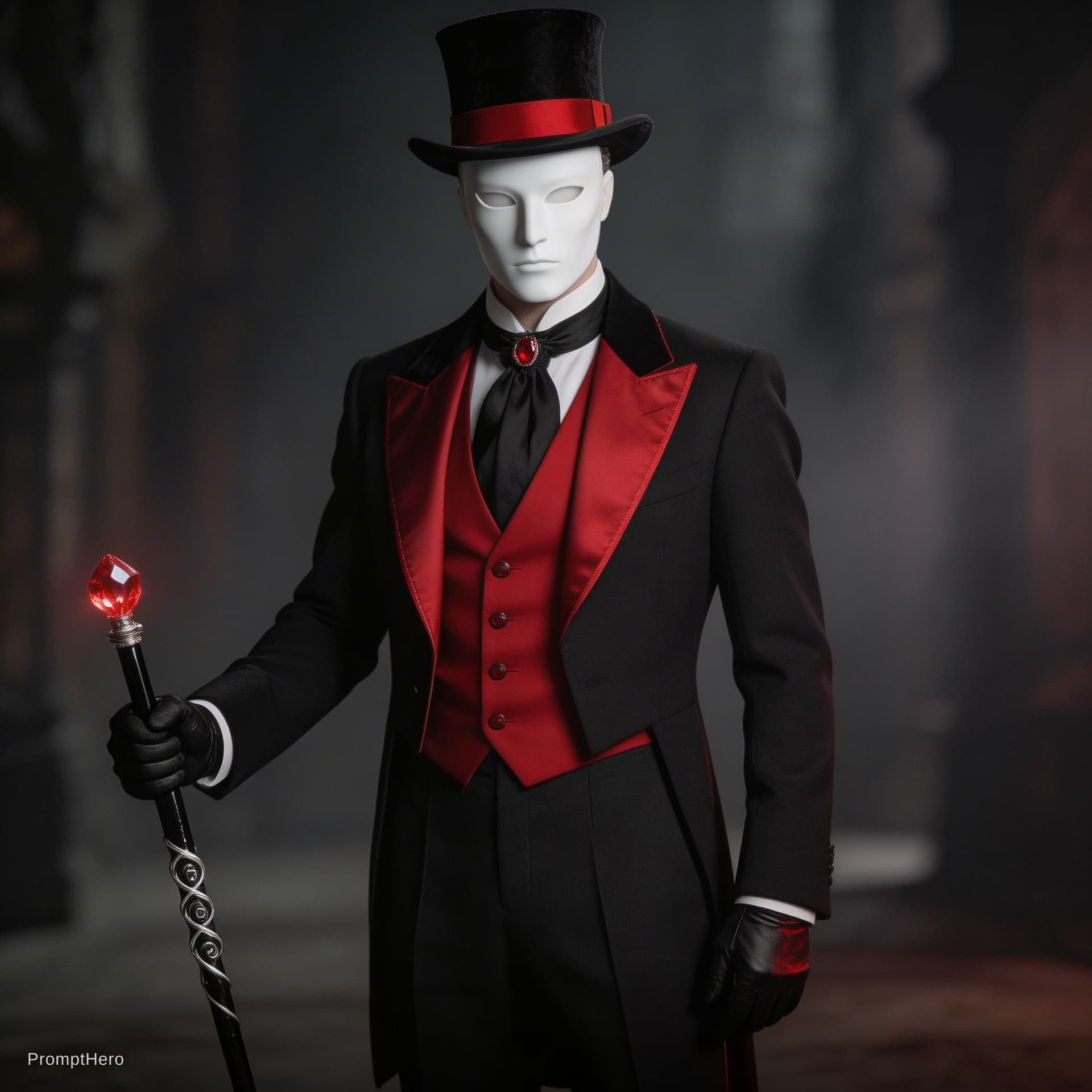 AI generated: The Marquis stands tall and imposing, exuding both aristocratic refinement and sinister menace. His ...
