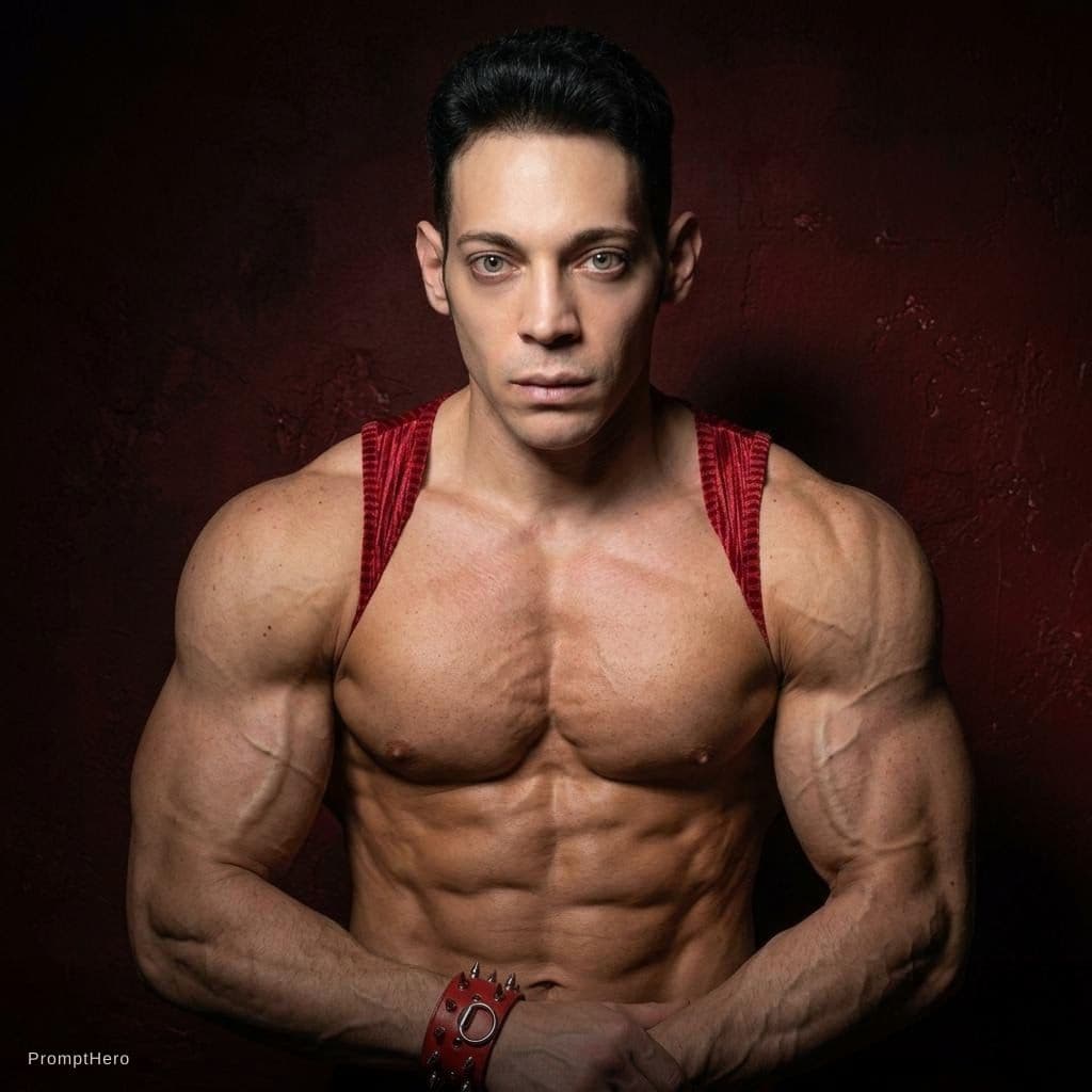 AI generated: Bodybuilder 