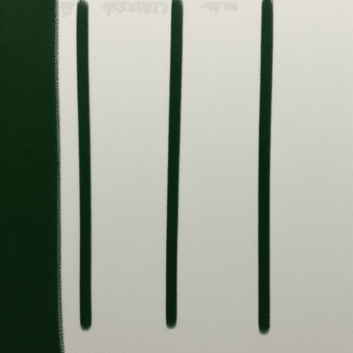 AI generated: foreground: horizontal green line 
background: black 
