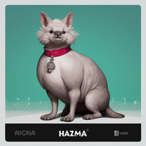AI generated: hazme una foto graciosa para imagen en spotify sobre una animal

