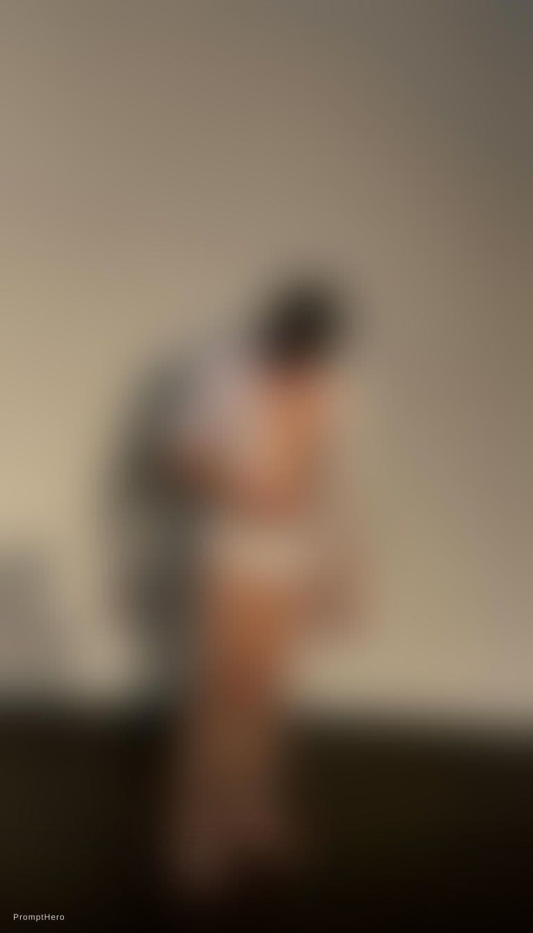 AI generated: Remove dress 