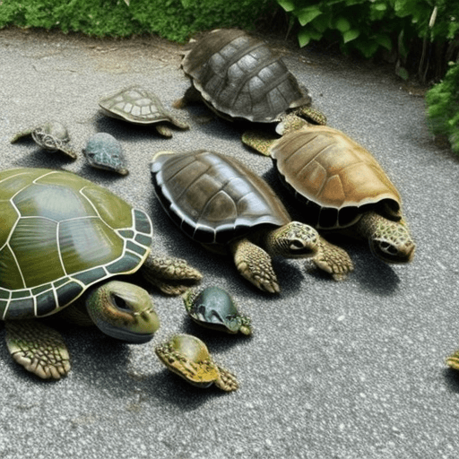 AI generated: Turtles all the way down
