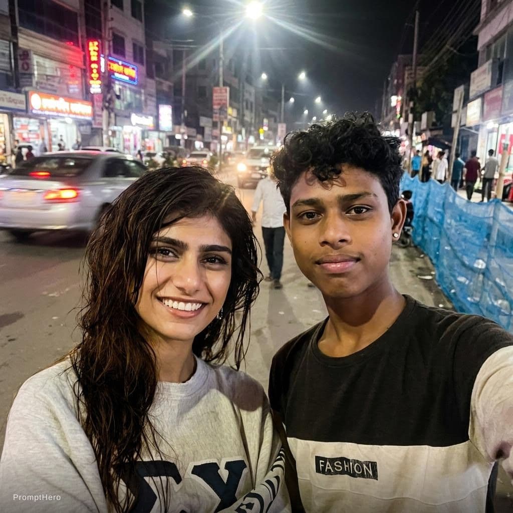 AI generated: An extremely ordinary and unremarkable iPhone selfie, caught in a spontaneous, awkward moment. The p...