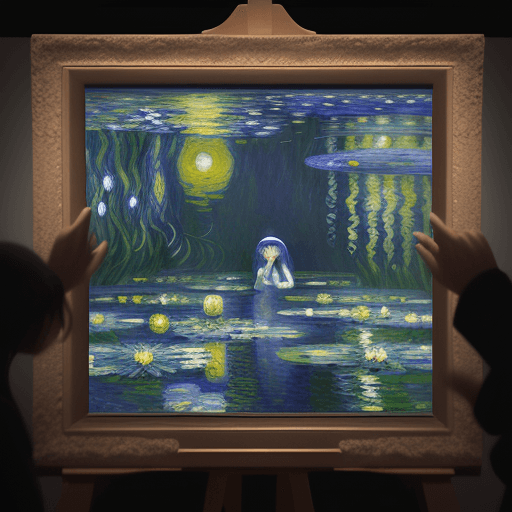 AI generated: Imagine you are an AI artist capable of weaving emotions into your creations. In this task, you're t...