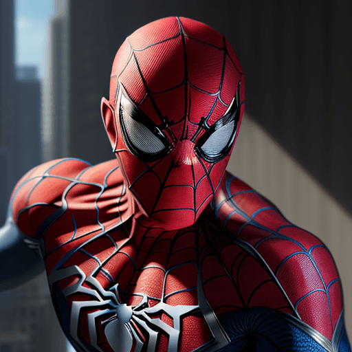 AI generated: Spider man in dynamics, highly detailed, packed with hidden details, style, high dynamic range, hype...