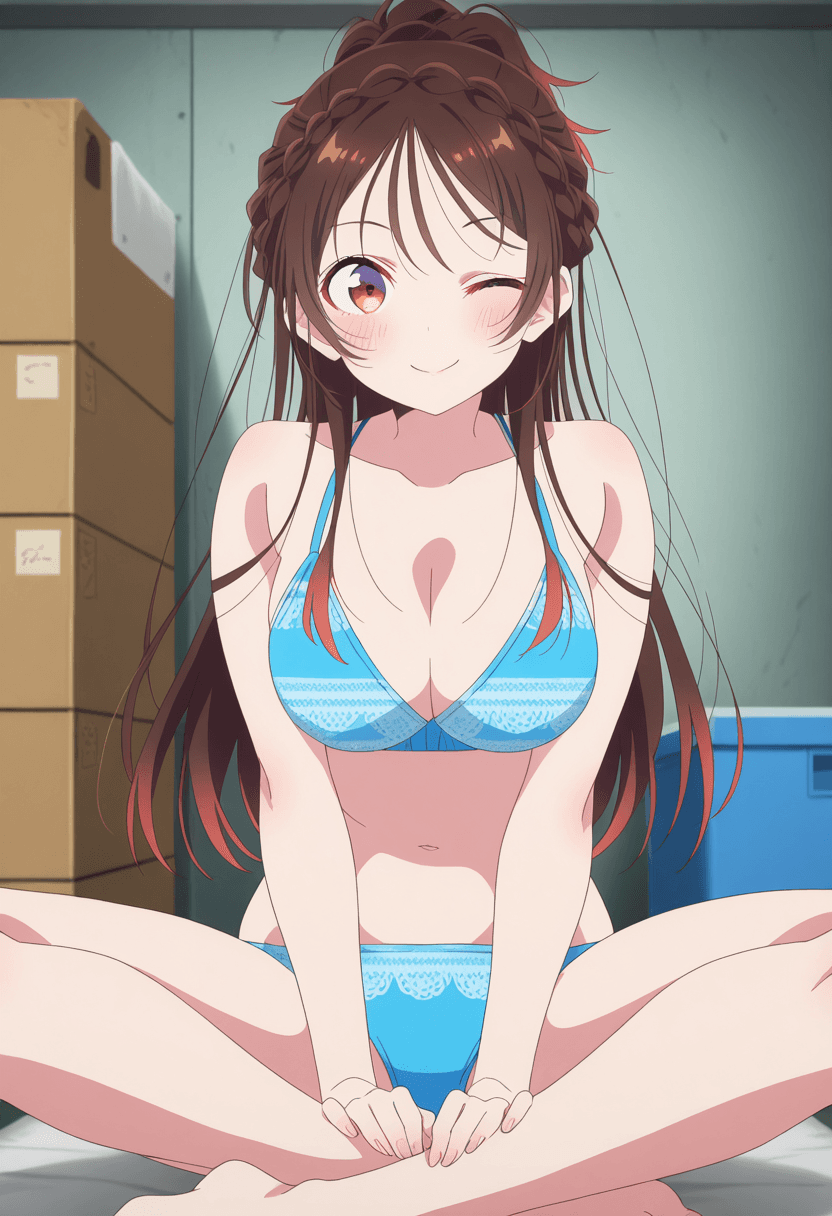 Chizuru Ichinose (一ノ瀬ちづる) / Chizuru Mizuhara (水原千鶴) - Rent-a-Girlfriend (Kanojo, Okarishimasu) (彼女、お借りします) - COMMISSION