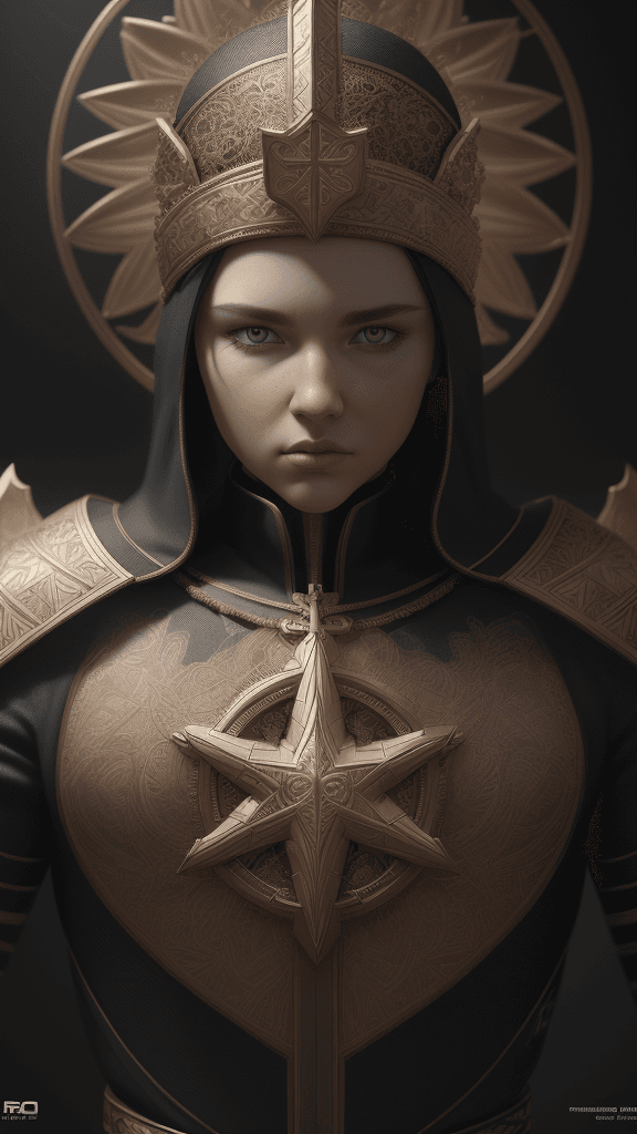 AI generated: sRGB 8k 16k Im a saint but i aint no hero, intricate artwork . octane render, trending on artstation...
