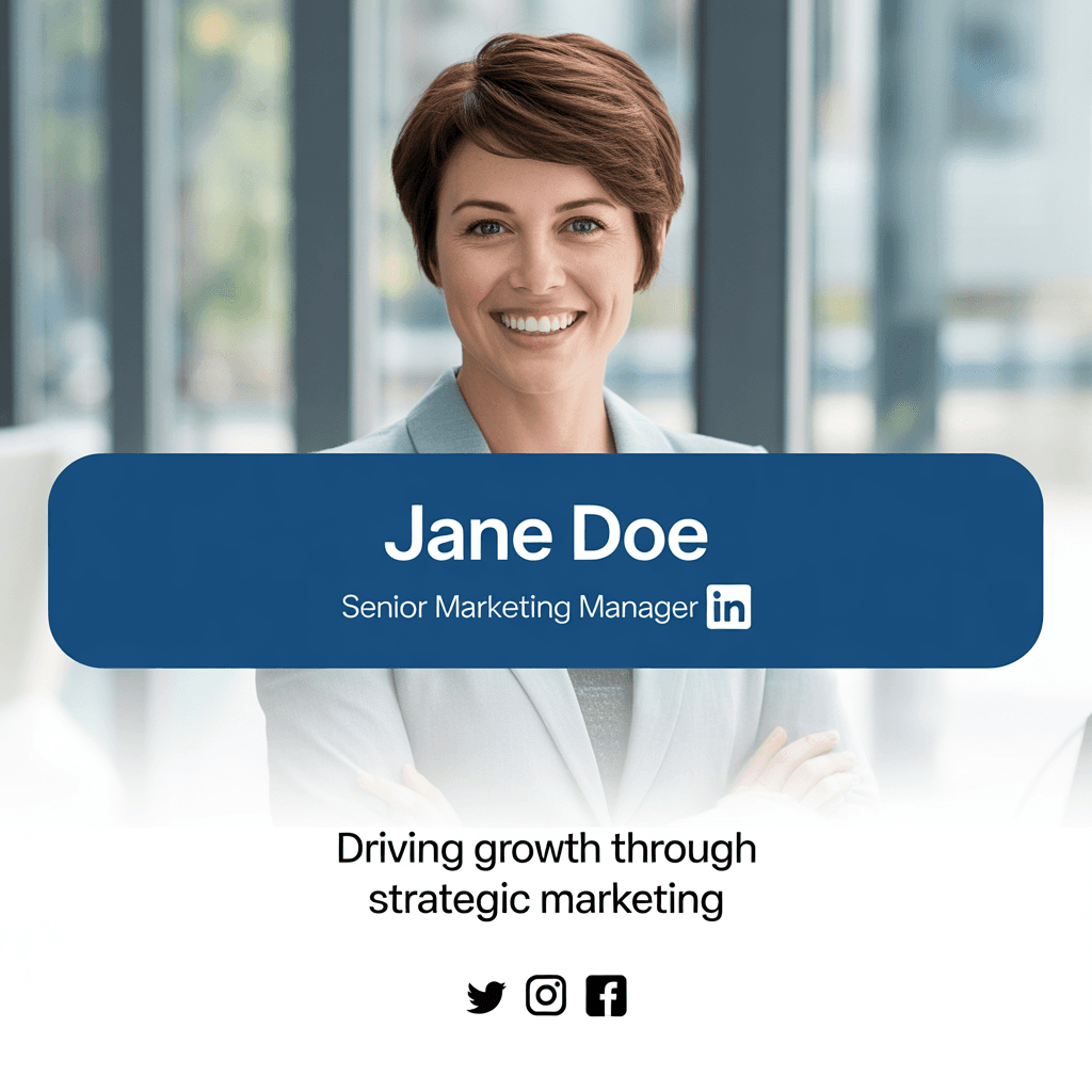 AI generated: Generate a LinkedIn profile banner