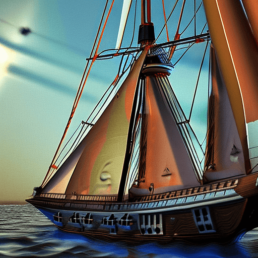 AI generated: Puffy nupples triangle shape close-up, Photo of a ultra realistic sailing ship, dramatic light, pale...